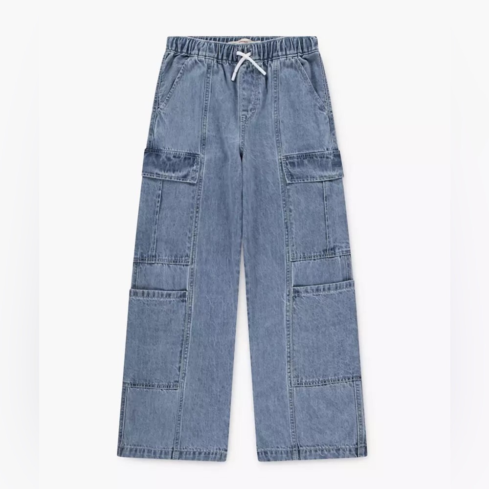 Girls Levis Parachute Cargo Pants